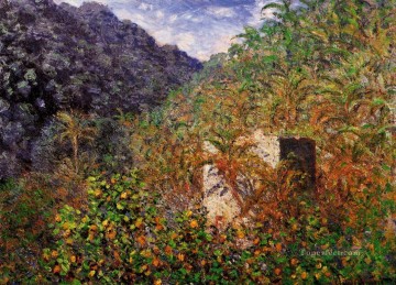 Claude Monet Painting - El valle del Sasso Efecto azul Claude Monet